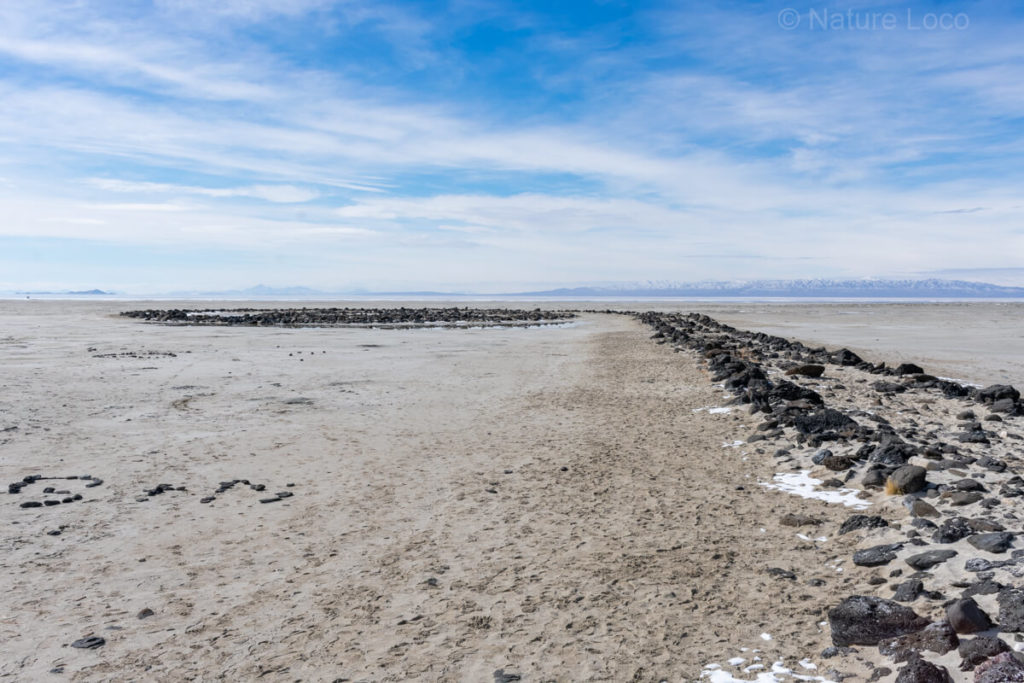 Spiral Jetty flat shot