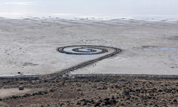 Read more about the article Spiral Jetty, The Great Salt Lake.