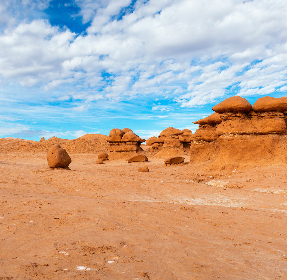 Goblin Valley Hoodos – Desert formations in metal